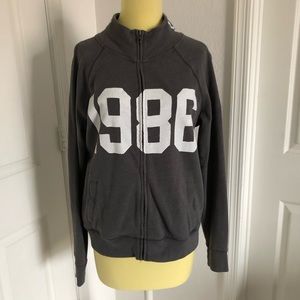 Victoria’s Secret Pink Mock Neck Sweater Gray M